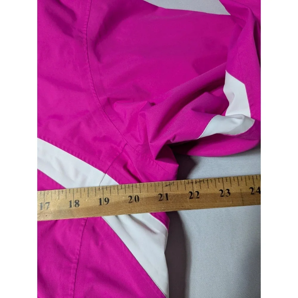 THE NORTH FACE HYVENT 3-in-1 Girls XL (18) Purple Orange‎ Full Zip Hooded Jacket
